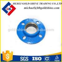 Ductile iron quick flange adaptor for PE pipe