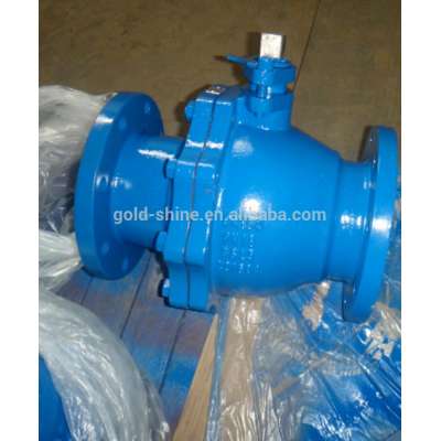 CAST IRON BS FLANGE BALL VALVE