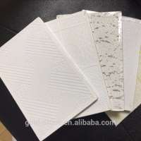 Pvc Laminated Gypsum Ceiling Board With Foil Back