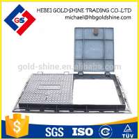 cast iron square D400 manhole cover