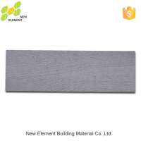 Inorganic Exterior Wall Siding Panels Wood Grain Fiber Cement Board